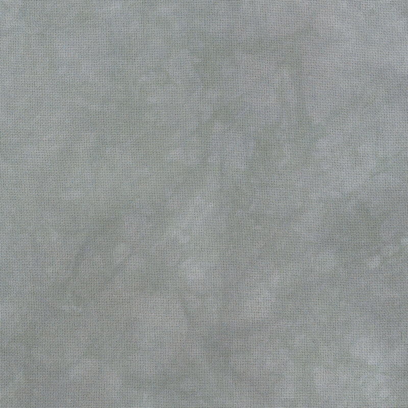 8" x 8" swatch of greenish gray Aida cloth.