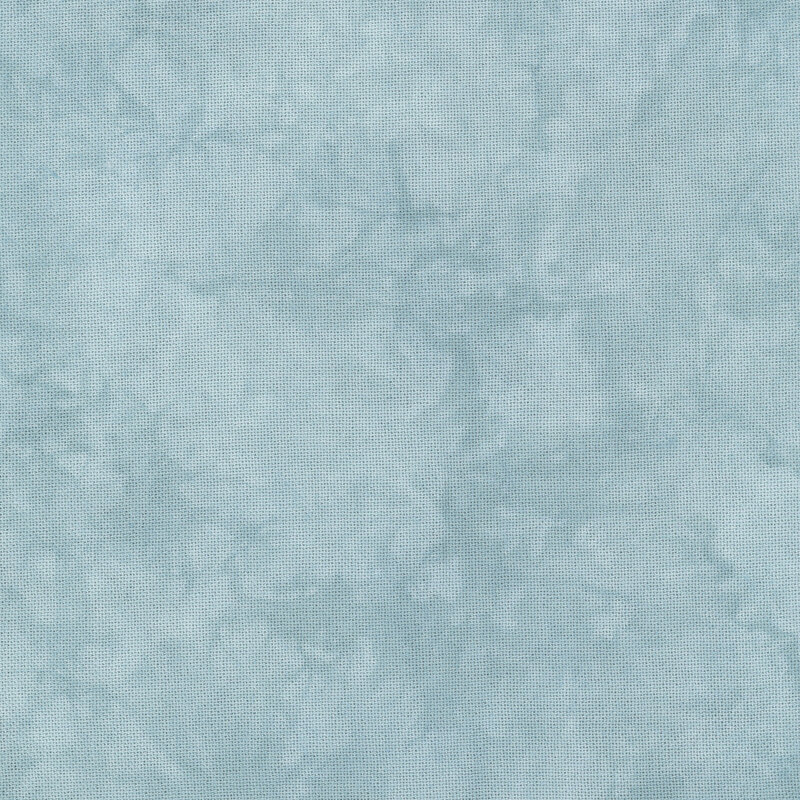 8" x 8" swatch of mottled aqua Linen cloth.