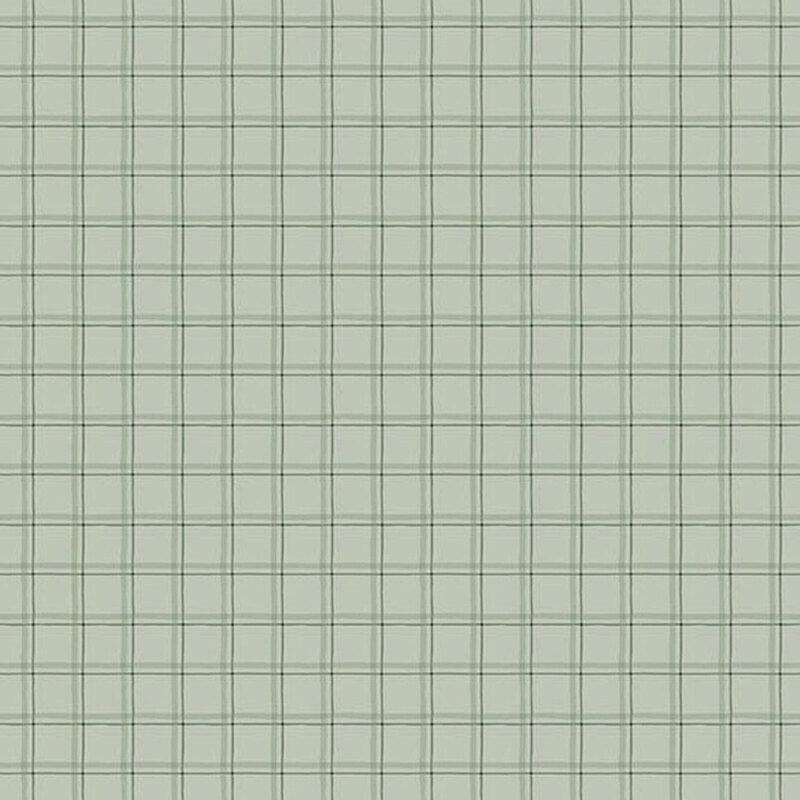 Slate blue fabric with a shadow-effect grid check pattern.