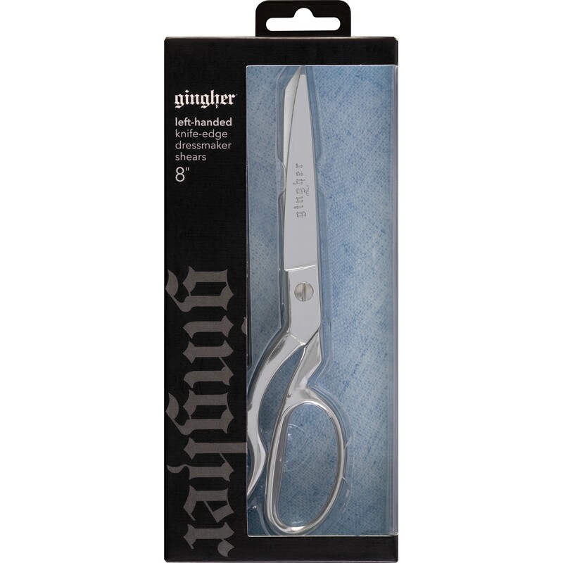 Gingher 8in Knife Edge Left Handed Scissor