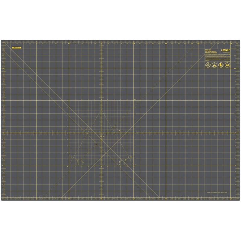 Olfa Grey Rotary Mat 24in x 36in