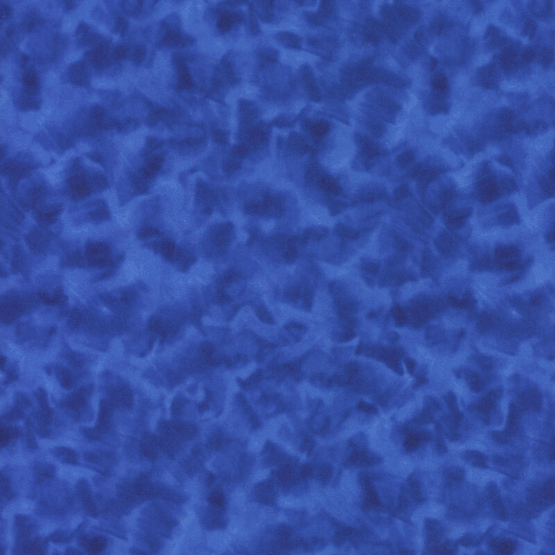 Mottled royal blue fabric.
