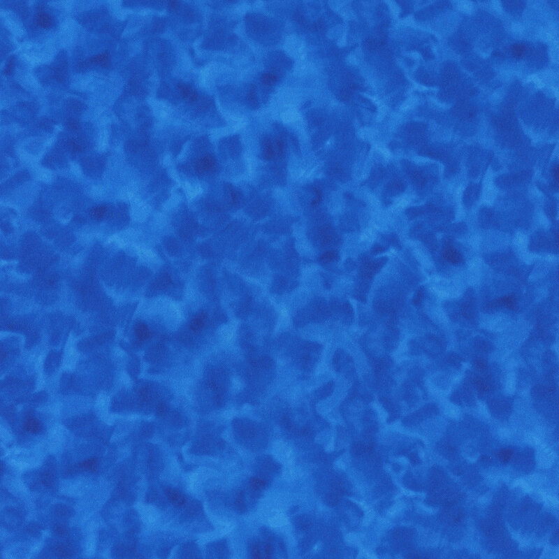 Mottled dark blue fabric.