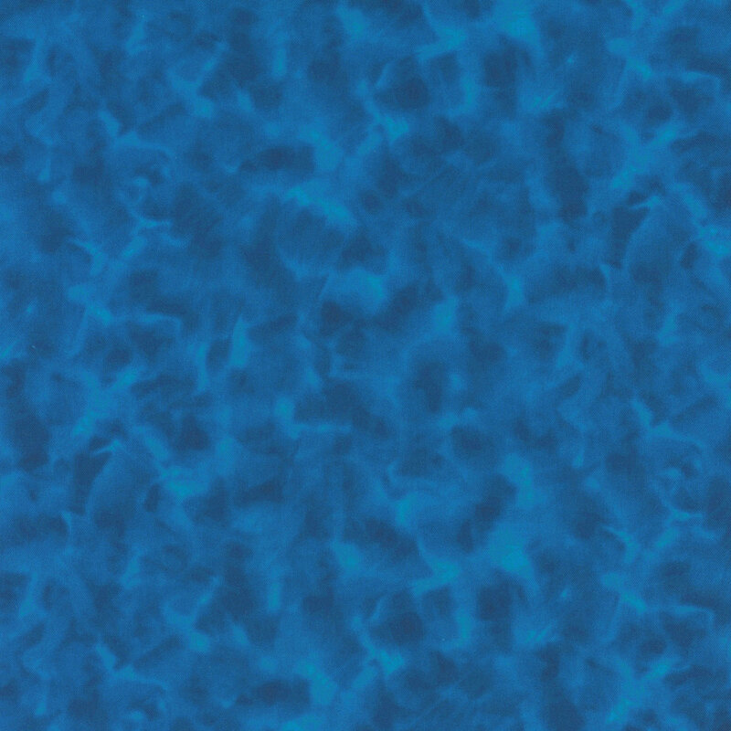 Mottled ultramarine fabric.