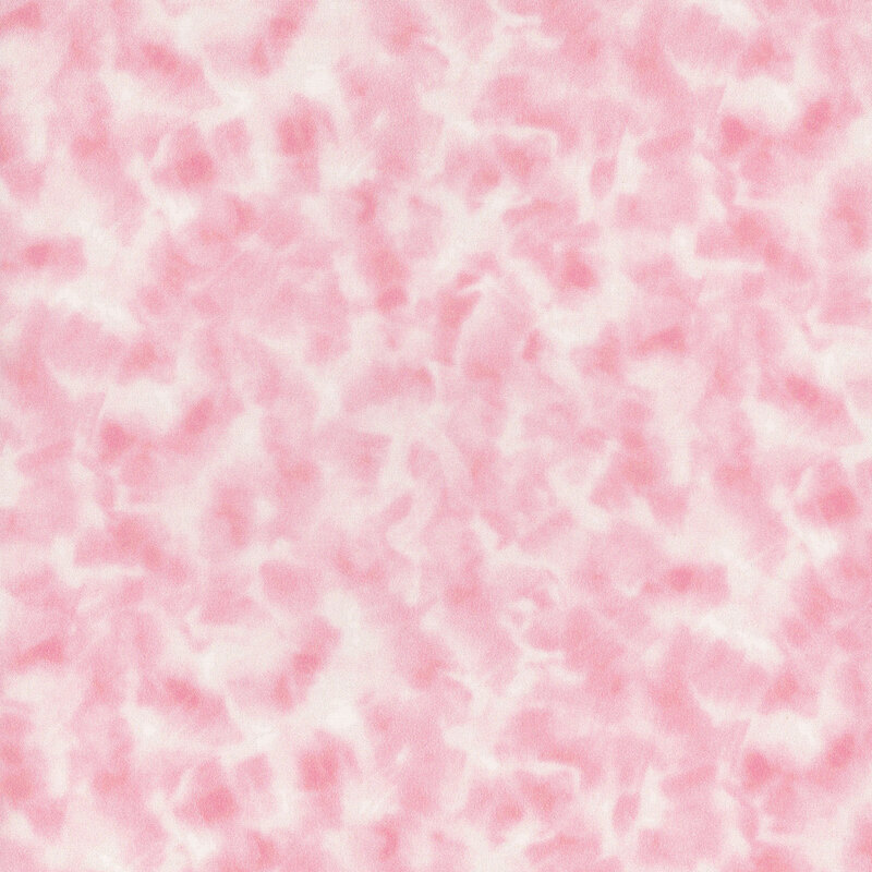 Mottled light pink fabric.