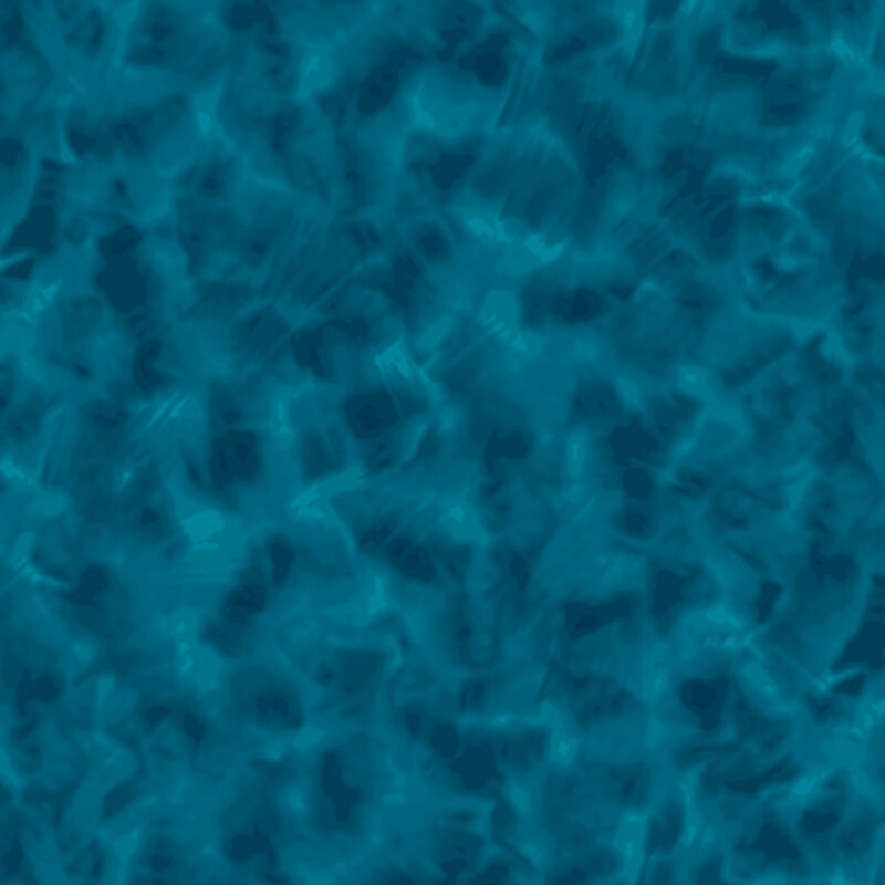 Mottled very dark teal fabric.