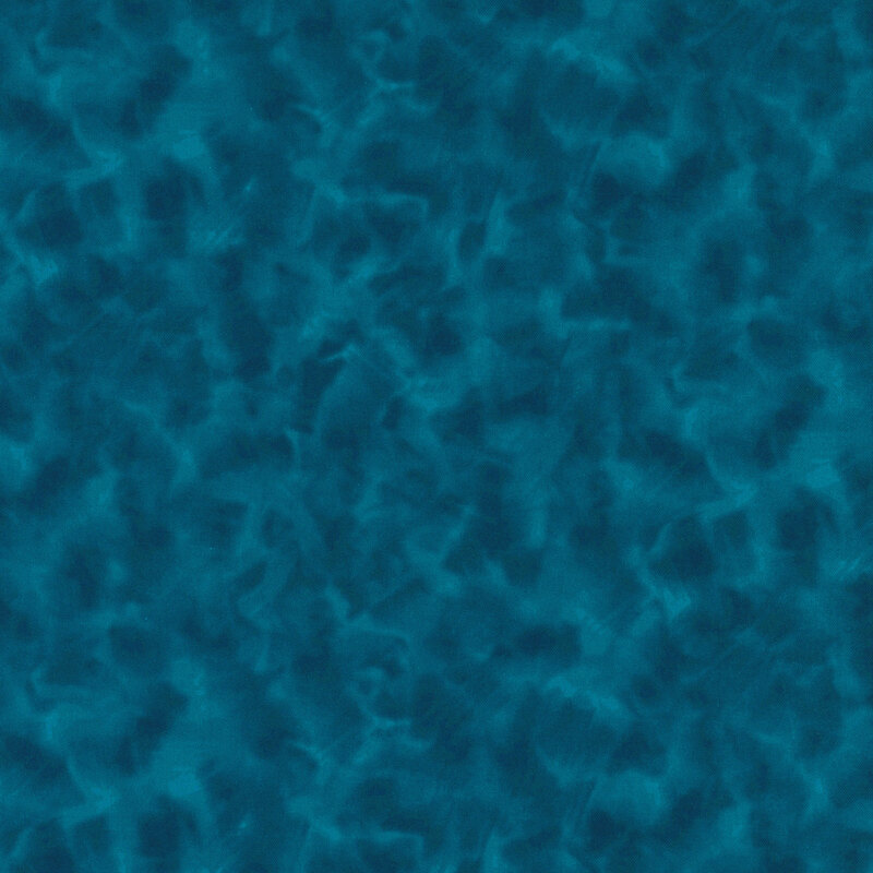 Mottled very dark teal fabric.