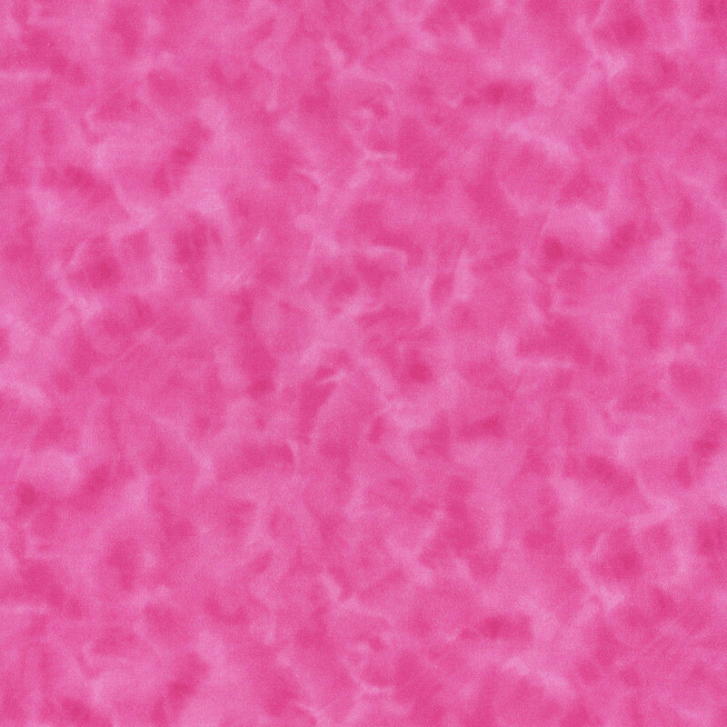 Mottled bright fuchsia fabric.
