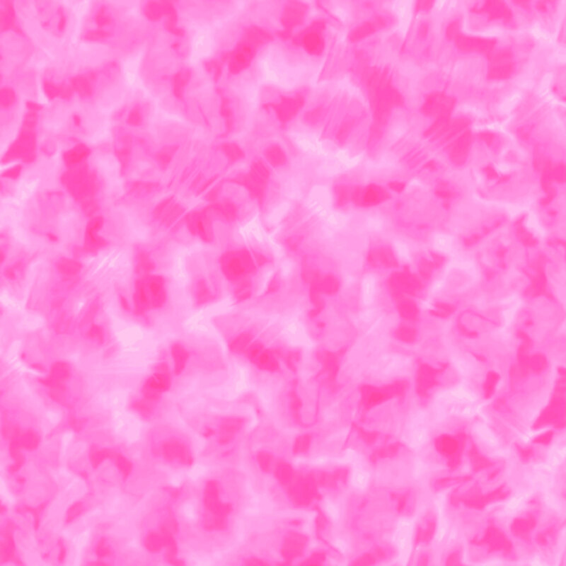 Mottled neon pink fabric.