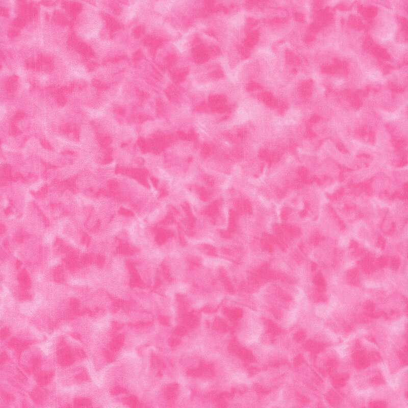 Mottled neon pink fabric.
