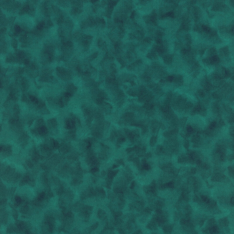 Mottled dark teal fabric.