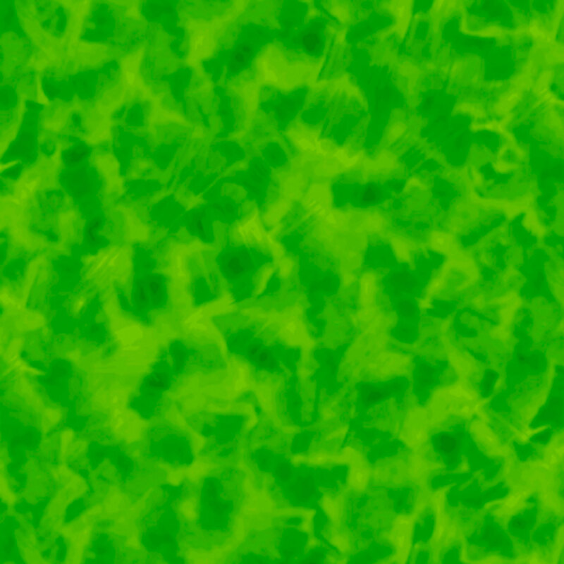 Mottled grass green fabric.