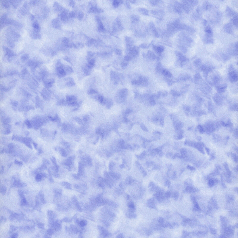 Mottled lavender fabric.