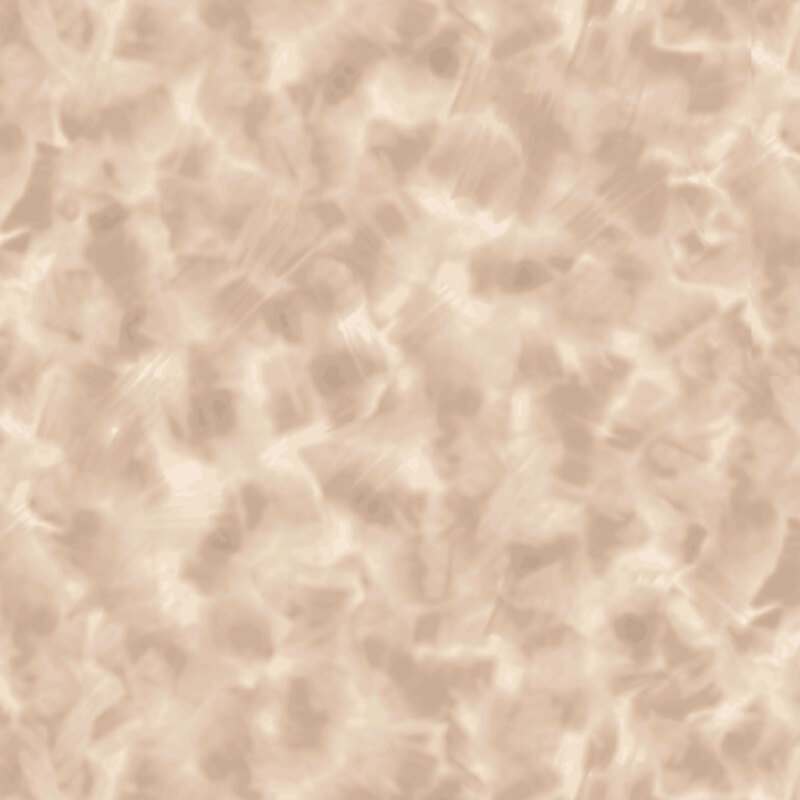 Mottled sand tan fabric.