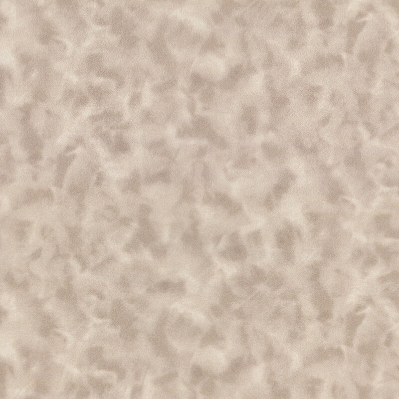 Mottled light warm gray fabric.