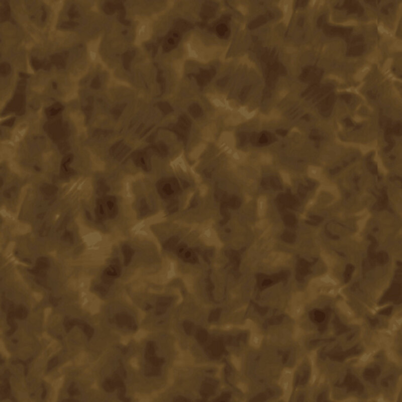 Mottled cocoa brown fabric.