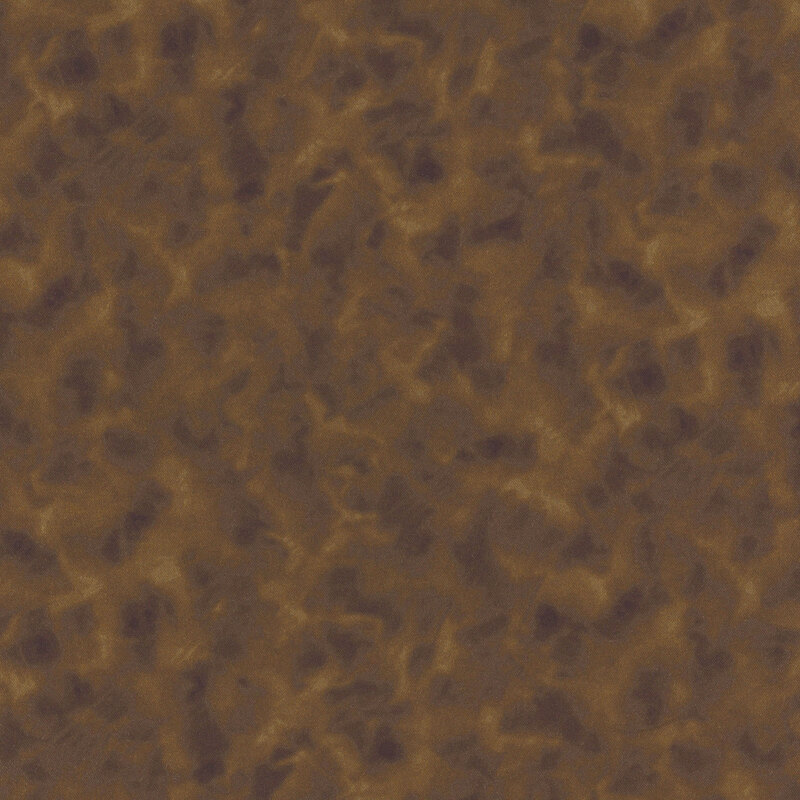 Mottled cocoa brown fabric.