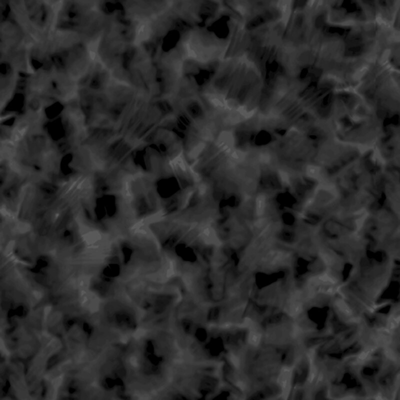 Mottled black fabric.