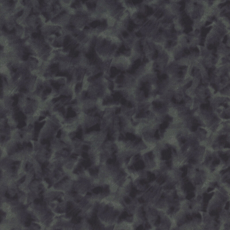 Mottled black fabric.