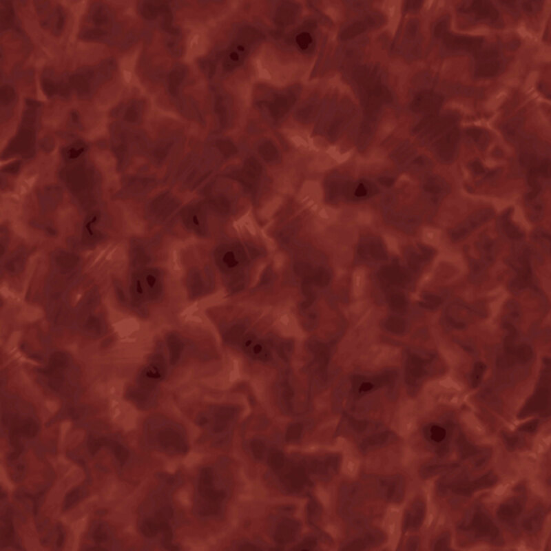 Mottled black cherry fabric.