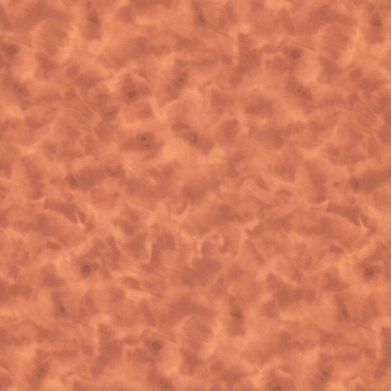 Mottled burnt sienna fabric.