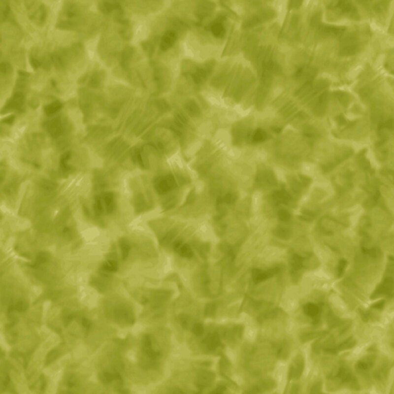 Mottled avocado green fabric.