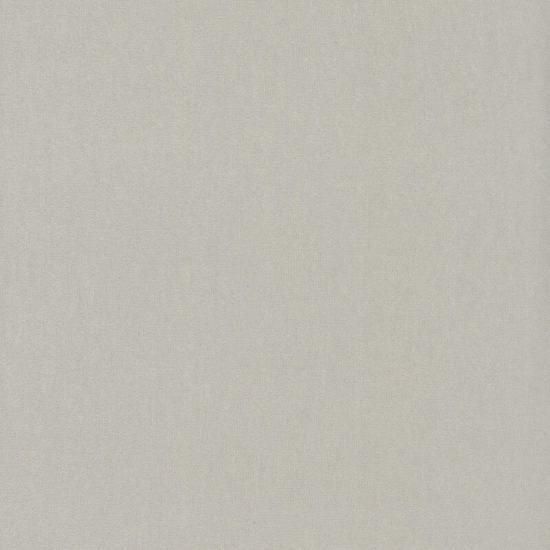 Swatch of solid, gray flannel fabric.