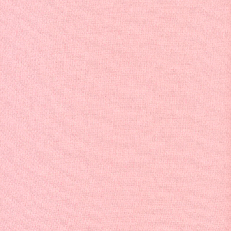 Swatch of solid, ballet pink flannel fabric 