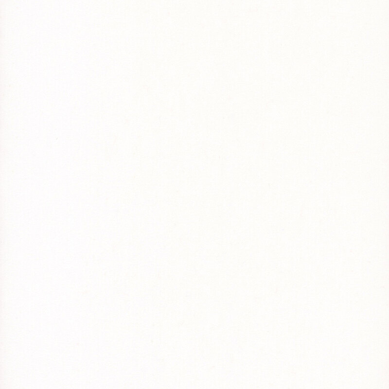 Swatch of solid, white flannel fabric 