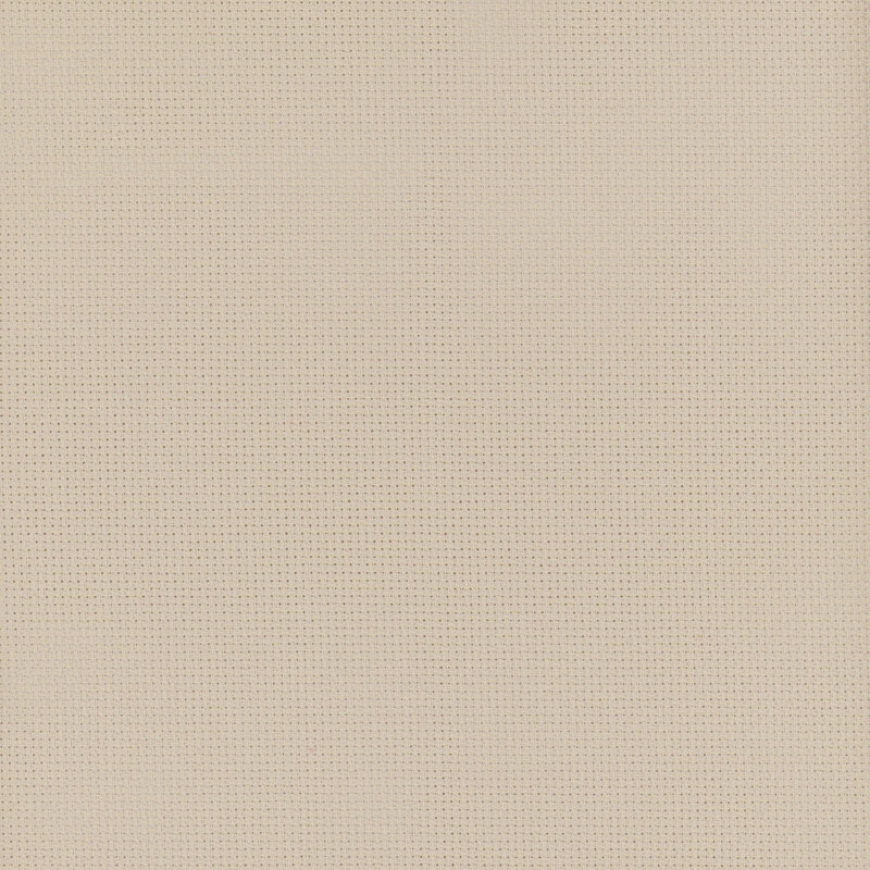 Close up swatch of Wichelt 14ct Aida in the color Natural Light. 