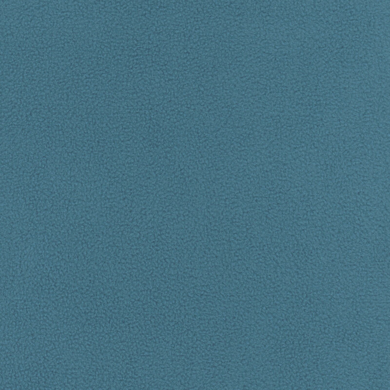Solid fleece fabric swatch in peacock.