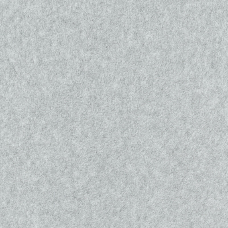 Solid fleece fabric swatch in grey heather.