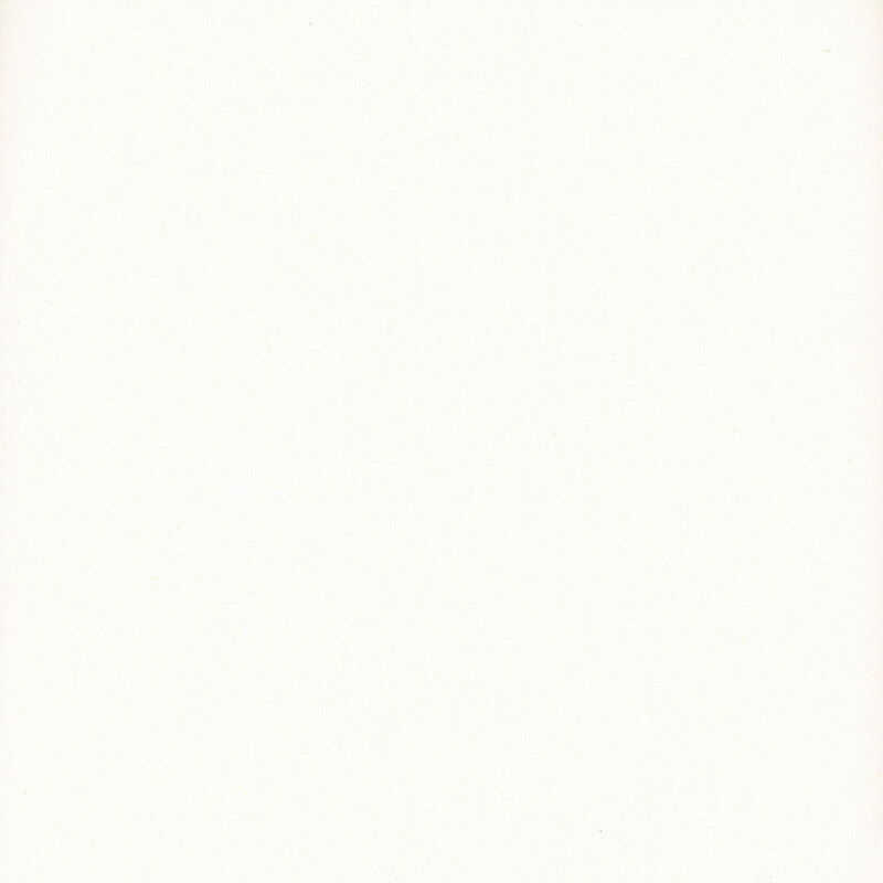 Solid cloud white muslin fabric.