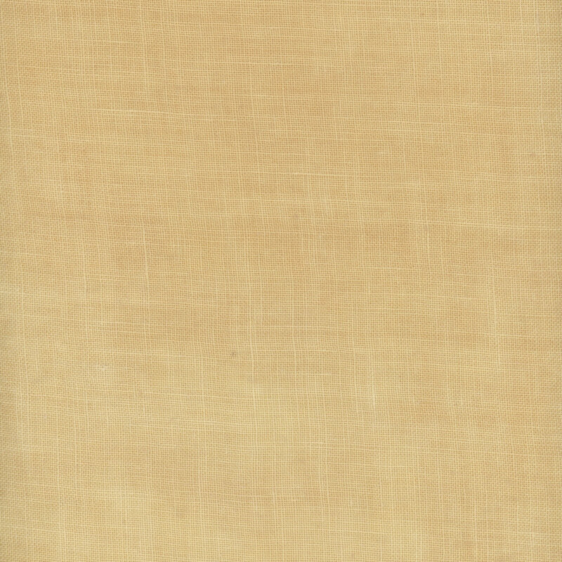 Close up swatch of 32ct Linen Fabric in the color Parchment.