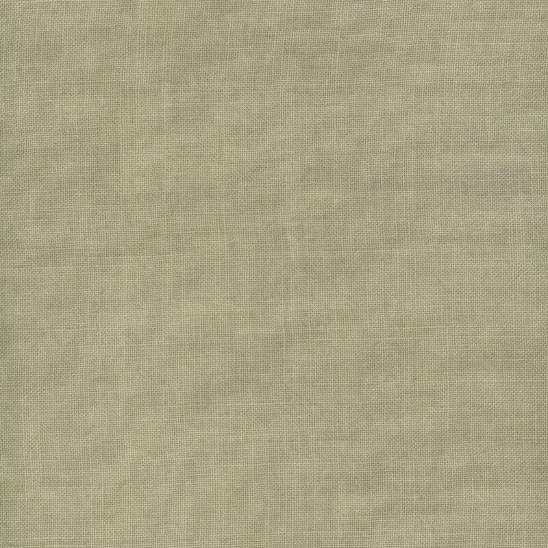 Close up swatch of 32ct Linen Fabric in the color Tin Roof.