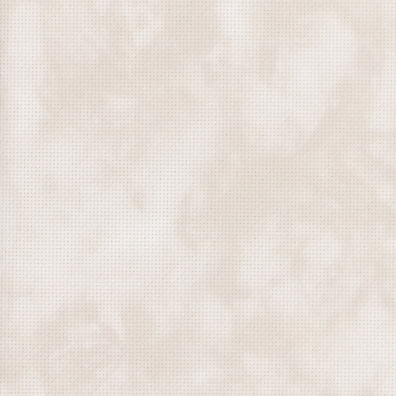 A 8 x 8 scan of 14ct Aida Cloth with a softly mottled beige pattern.  