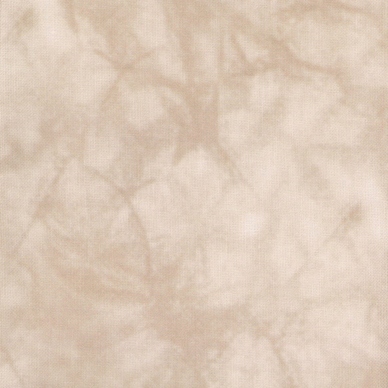 A 8 x 8 scan of 32ct Linen Cloth with a mottled tan pattern.  