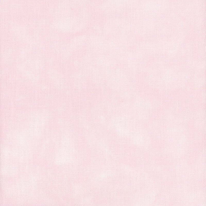 A 8 x 8 scan of 32ct Linen Cloth with a softly mottled light pink pattern.  