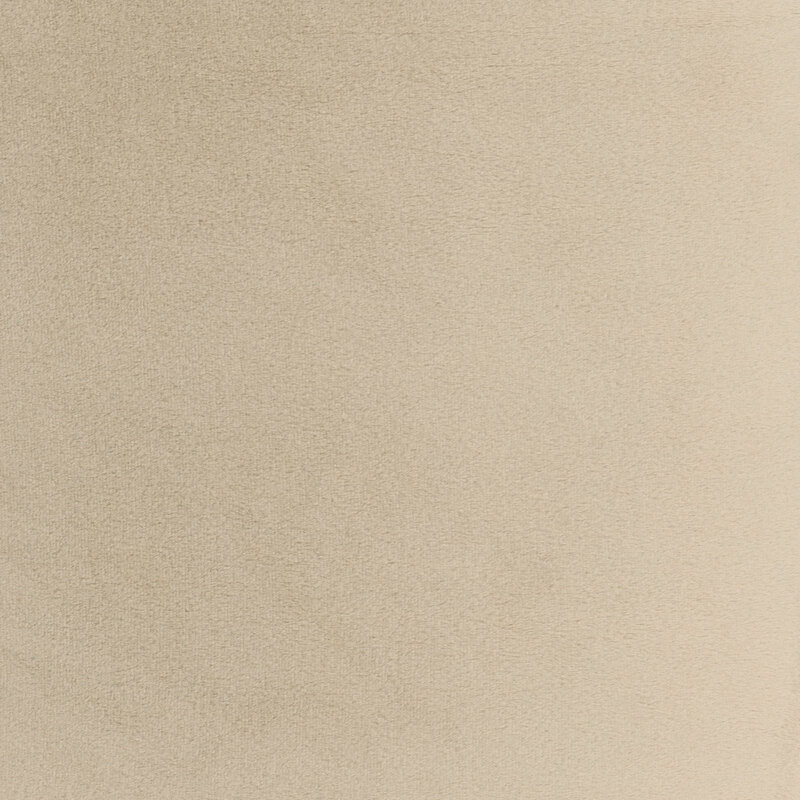 Taupe swatch of Double Lush Velvet fabric.