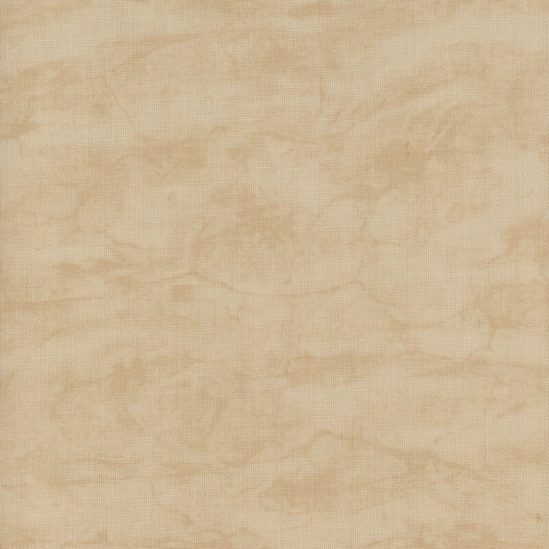 8" x 8" close up on the Vintage Country Mocha 36 Count Edinburgh Linen Cloth, showing the warm beige tone with tonal marbling.