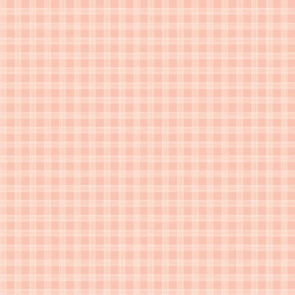 Blush pink fabric with a tonal plaid print.