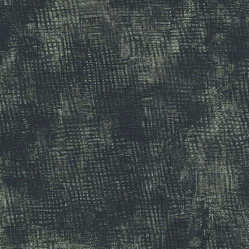 Tonal black fabric swatch featuring a textured, crosshatch pattern.