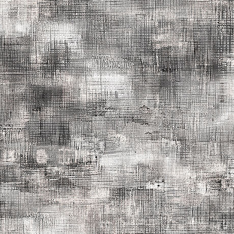 Tonal gray fabric swatch featuring a textured, crosshatch pattern.