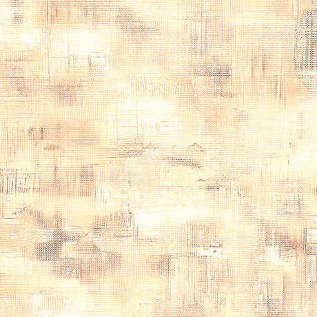 A washed oatmeal fabric featuring a mottled texture in warm shades of golden yellow, cream, and hints of ocher.