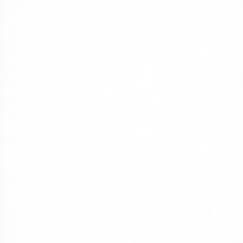 An 8" x 8" swatch of pure white solid fabric