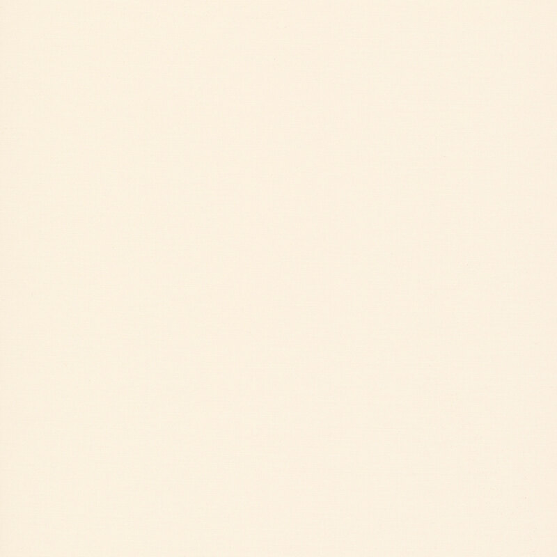 An 8" x 8" swatch of off white solid fabric