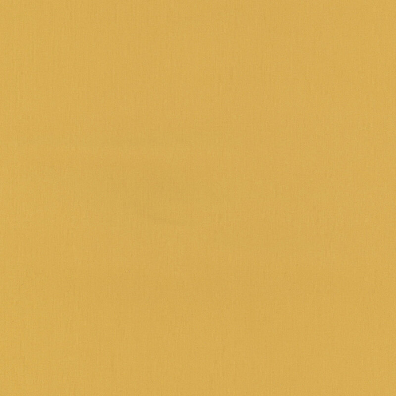 8" x 8" swatch of a basic honey yellow fabric.