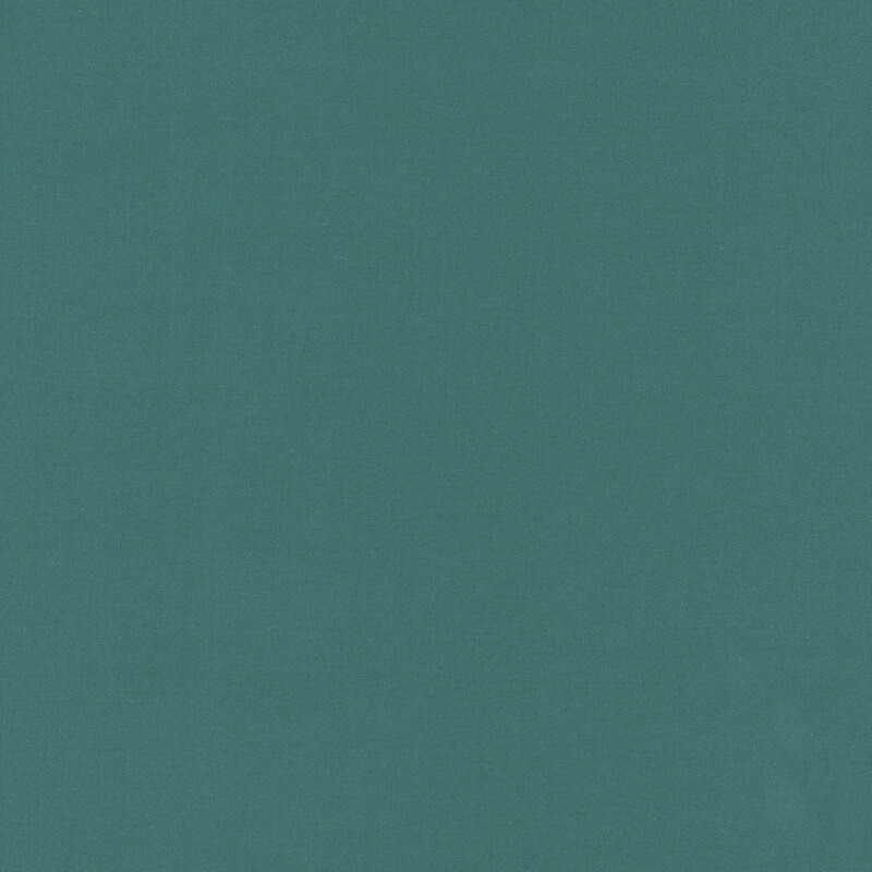 Dark teal fabric with a solid design, making it perfect for coordinating with a variety of projects.