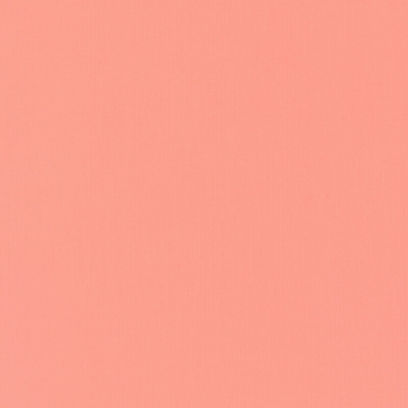 8" x 8" swatch of a basic bright peach fabric.