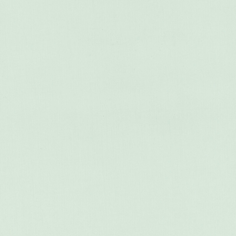 8" x 8" swatch of a basic light green fabric.